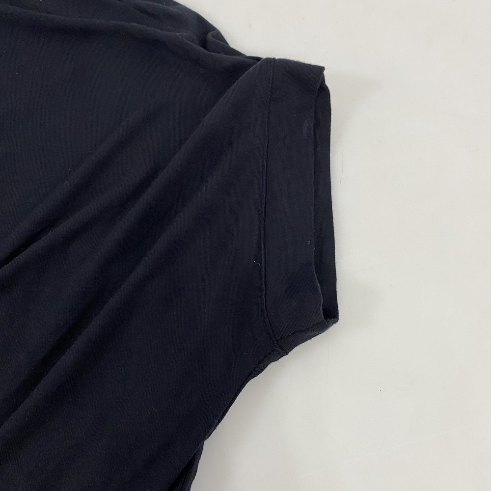 Contemporaine Shirt Womens XS Black Modal Spandex Relaxed Fit Simons Tee Top - Picture 6 of 12